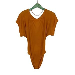 FREE PEOPLE Intimately Bodysuit Orange M